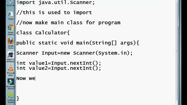 How to get Input In Java | Notepad code Execution | Simple Calculator in java Using notepad Coding смотреть онлайн