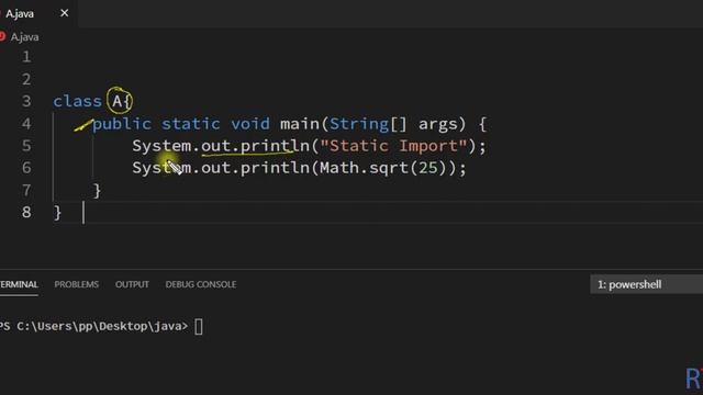 Java-99- Static Import in Java || Basics of Import in Java смотреть онлайн
