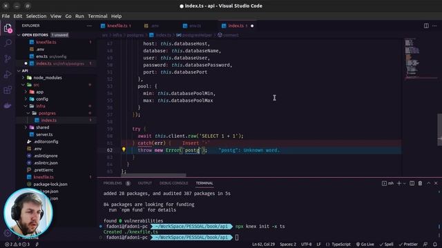 #04 - Criar migration com Knex - Iniciando um banco de dados com Docker смотреть онлайн