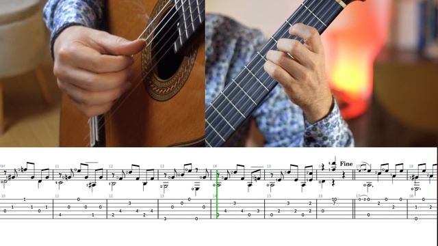 J.K.Mertz: Ländler - Free Classical Guitar Sheet Music & TAB смотреть онлайн