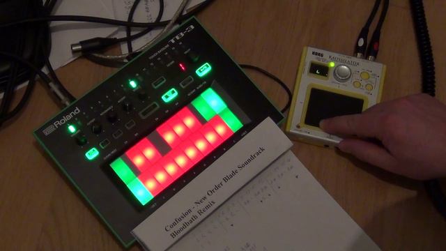 Making "Confusion - New Order" OST BLADE on Roland TB-3 смотреть онлайн