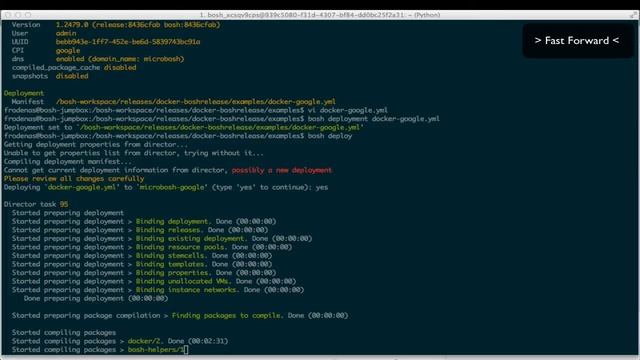 Docker BOSH Release - Part 1 смотреть онлайн