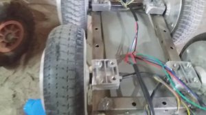 из гироскутера. компактная платформа. начало гусеничного привода.