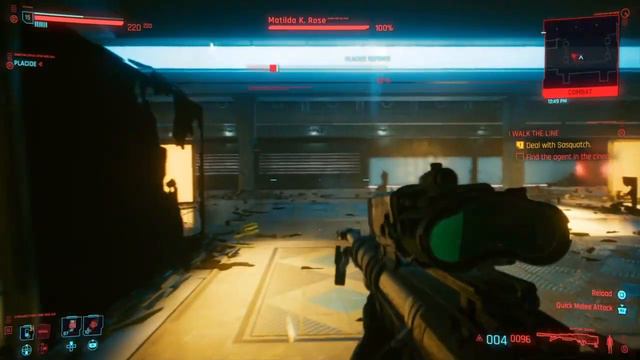 CyberPunk 2077 I Walk The Line Main Job With commentary смотреть онлайн