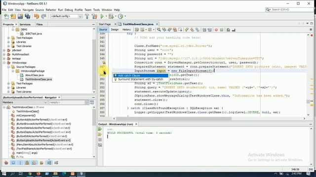 Uploading and Retrieving Image in MySQL Database using Java Application (Bangla) смотреть онлайн