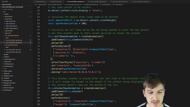 High Performance Animated Accordion List in Ionic смотреть онлайн