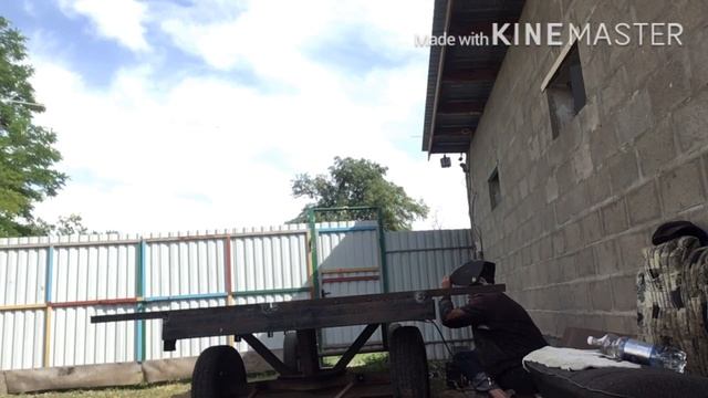 Телега для Перевозки сена и Соломы