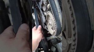 Снятие приводного ремня Опель вектра б # 4