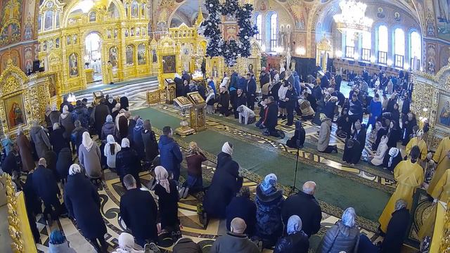 Литургия. Неделя 30-я по Пятидесятнице, святых отец смотреть онлайн