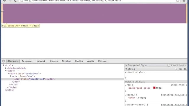 Twitter Bootstrap 2.3.2 Tutorial 3 - Grid Layouts смотреть онлайн