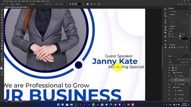 Digital Marketing Social Media Post Design| Adobe Photoshop Tutorial | Noor e Buraq смотреть онлайн