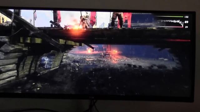 Middle-earth: Shadow of Mordor running at 3440x1440 смотреть онлайн