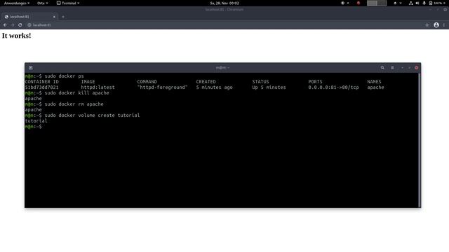 Docker Tutorial #03 Volumes [Full-HD] [Deutsch/German] смотреть онлайн