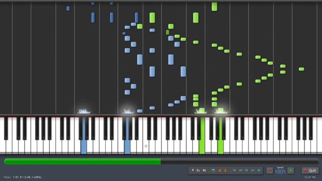 Miracle! Portable☆Mission - Hyperdimension Neptunia Re;Birth 1 Opening (Piano Synthesia + Sheet) смотреть онлайн