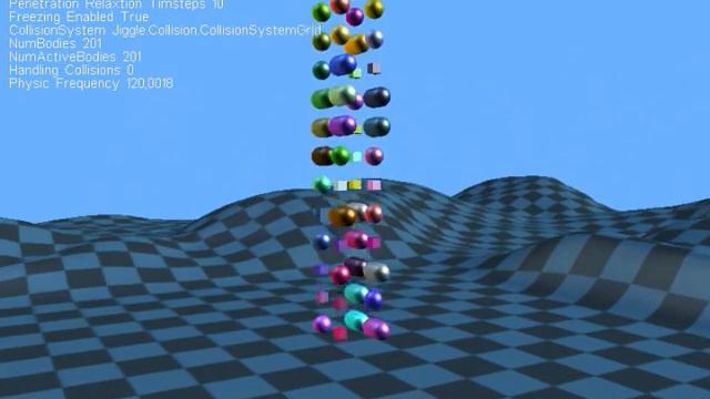 JiggleX - XNA Physic Engine смотреть онлайн
