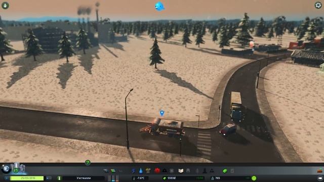 Cities Skylines: Snowfall #01 - Строим город на северном полюсе! смотреть онлайн