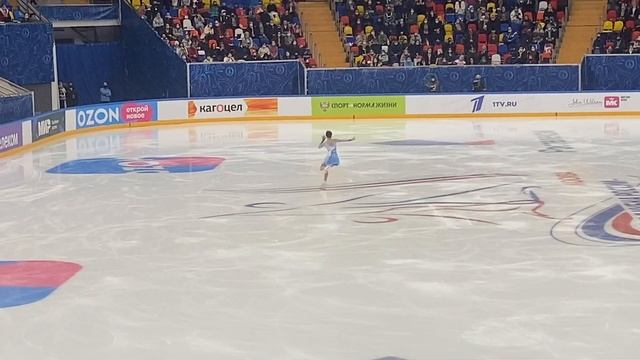 Kamila Valieva Камила Валиева. Короткая программа 27.02.2021 Финал Кубка России по фигурному катани смотреть онлайн