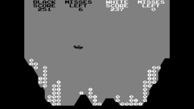 Canyon Bomber (Atari/1977) Gameplay смотреть онлайн
