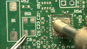 Как перепаять чип микросхему в корпусе QFN и LGA или запаять с разбором ошибок не повредив