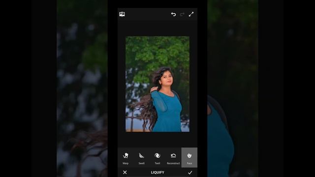 Face Size adjustment & Smooth Face Editing Adobe Photoshop fix Mobile Application смотреть онлайн