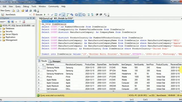 How to use COUNT aggregate function in SQL server| SQL Server Tutorials | SQL tutorial for beginner смотреть онлайн