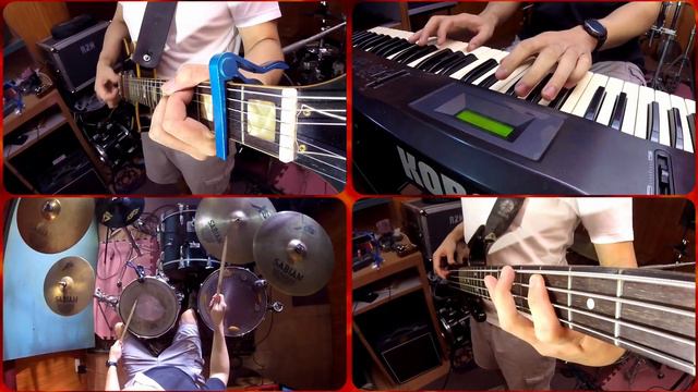 Sparce Covers - Signal Fire by Snow Patrol (Guitar / Bass / Drum / Keyboard Cover) смотреть онлайн