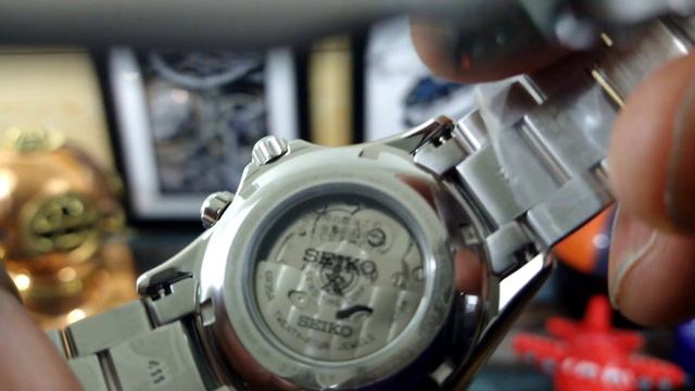 Seiko Prospex SPB117 Alpinist Black Dial Steel Bracelet (SHARK TOOTH)