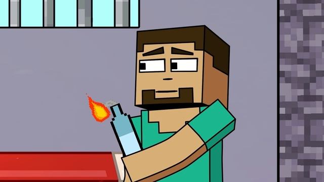ZOMBIE APOCALYPSE vs ALEX and STEVE - Minecraft Animation смотреть онлайн