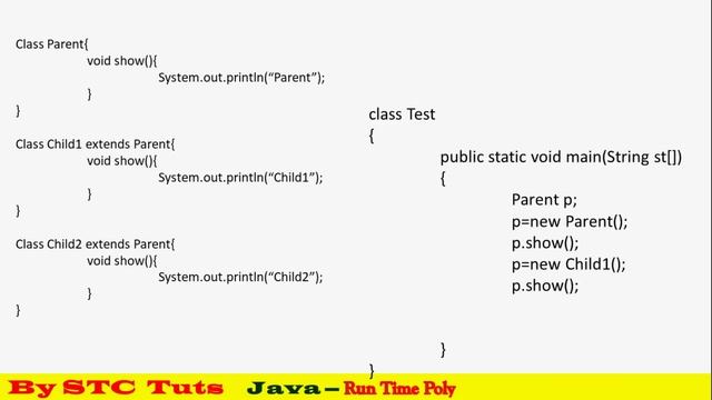 Run Time Polymorphism in Java (हिंदी में) смотреть онлайн