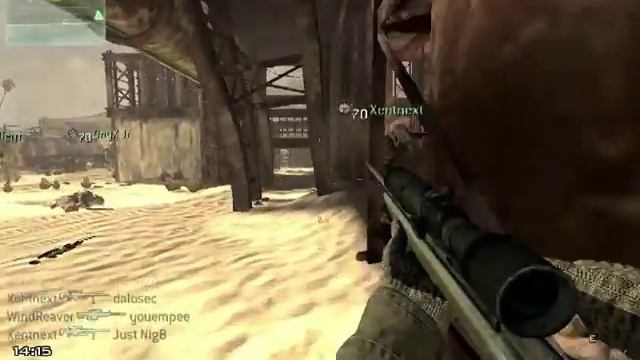 Mw2 Gameplay on Geforce 7900 GT/GTO смотреть онлайн