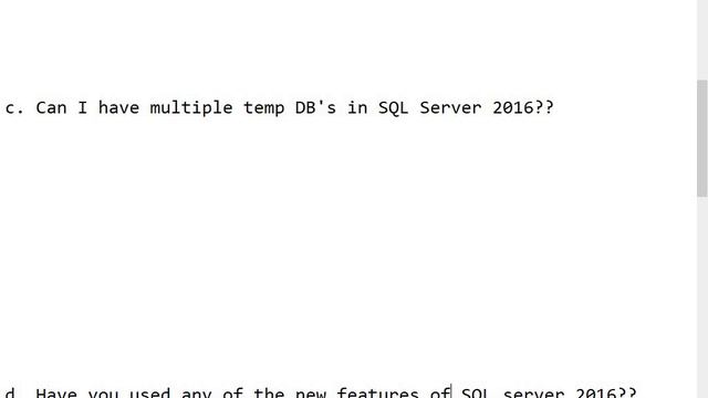 SQL 2016 Interview Questions and Answers | SQL Interview Questions смотреть онлайн