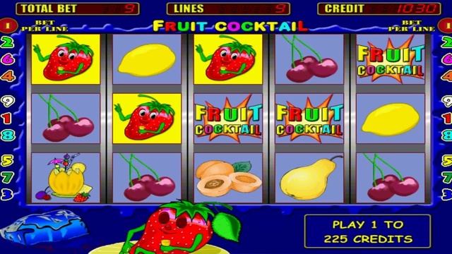 Fruit Cocktail slot online + Bonus games! смотреть онлайн
