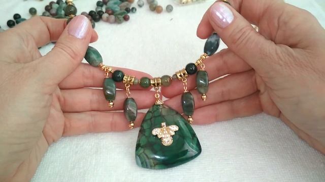 Украшения из индийского агата смотреть онлайн