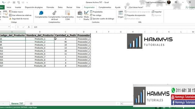Genera un Archivo TXT desde EXCEL con VBA // Facil y Rapido // Aprende distintas presentaciones смотреть онлайн
