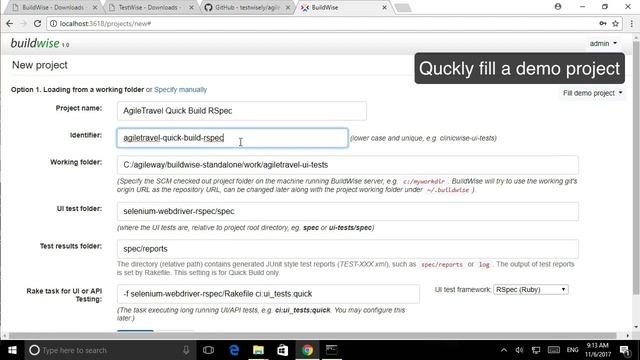 BuildWise Standalone - setup and running selenium tests in minutes смотреть онлайн