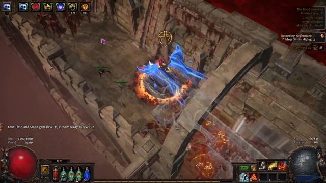 Path of Exile 3.21 Fire trap / Frost blink Ignite Elementalist смотреть онлайн