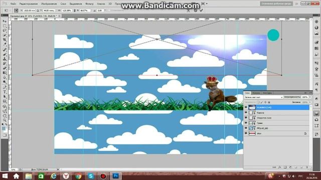 Как сделать шапку для канала в фотошоп CS5