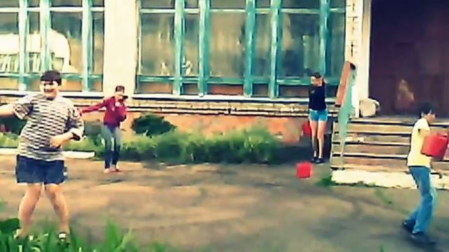 Прикол с лейкой тройной полив