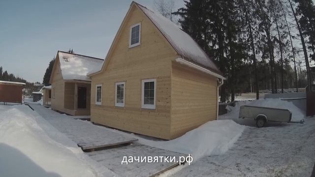 Как построить дачный дом за 10 000рублей! смотреть онлайн