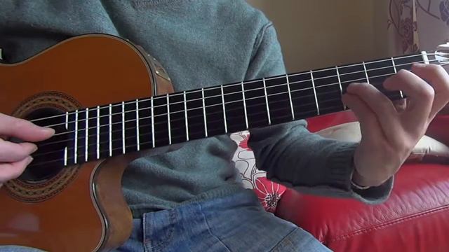 Slowed down Godfather Theme - Gibson Chet Atkins Guitar смотреть онлайн