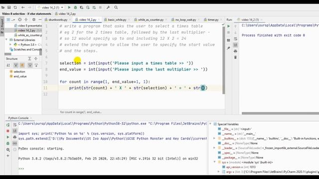 Monster Video 15: Iteration - For Loops and Nested Loops (High Definition) смотреть онлайн