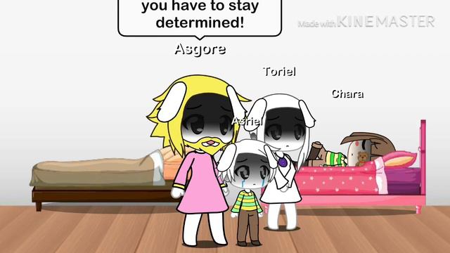 Asriel and Chara’s Story(Undertale Gacha life version)read description смотреть онлайн
