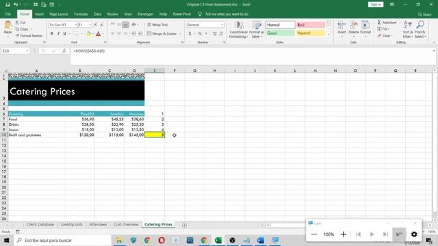 Final Assessment - Excel Skills for Business: Intermediate II смотреть онлайн