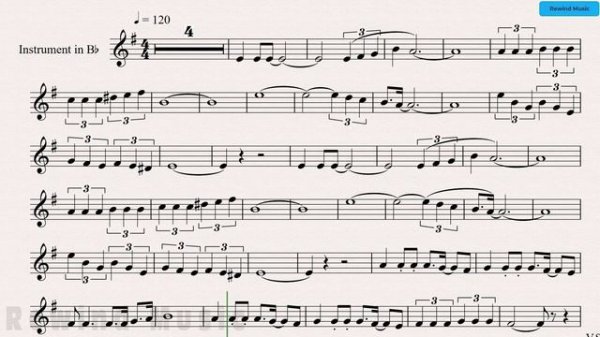 Besame Mucho Tenor Sax Clarinet Trumpet Backing Track and Sheet Music