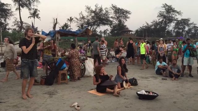 Арамболь Гоа игра на Ханге #2 Arambol Goa  2017