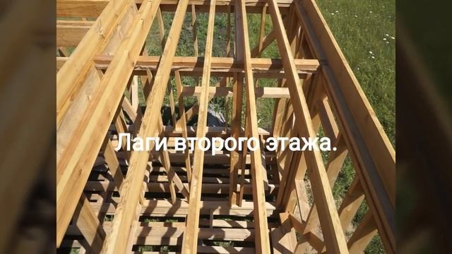 Каркасный дом 6*6 своими руками. От фундамента до крыши.