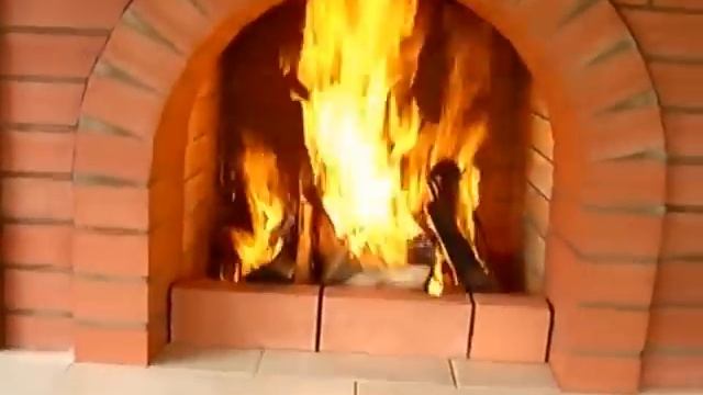 Барбекю в беседке, камин печка. смотреть онлайн