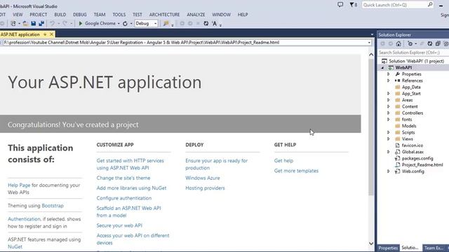Angular 5 User Registration With Web API смотреть онлайн