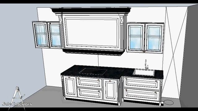 Выпуск 4 Как спроектировать Классическую кухню Saleinteriors.ru смотреть онлайн