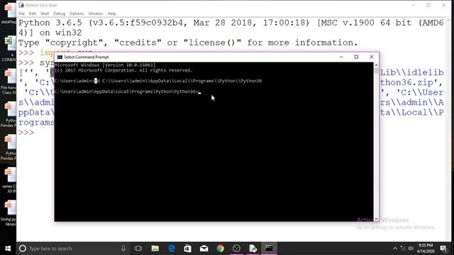Python pandas modual Installation in System смотреть онлайн